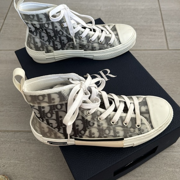 DIOR B23 High-Top Sneaker - 100% Authentic - Picture 3 of 14